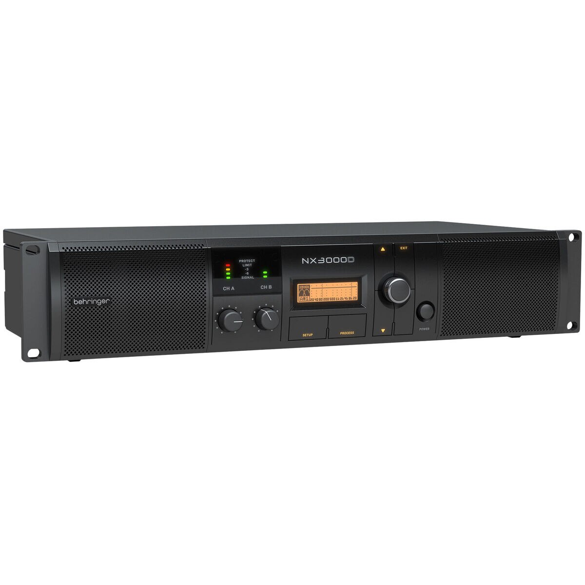 Behringer NX3000D Ultra Lightweight Class D 3000W Power Amplifier with DSP